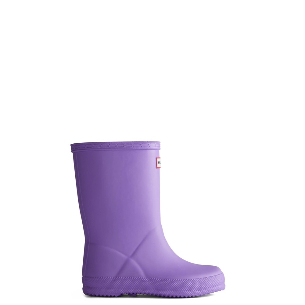 Kids Hunter Purple Rain Boots